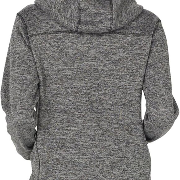 Burton Women’s Gray Pullover Hoodie Sweatshirt Size M Soft Fleece - Picture 15 of 15